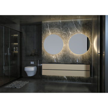 Badezimmerspiegel mit LED-Licht Ledimex OPOR001-80C Spiegel