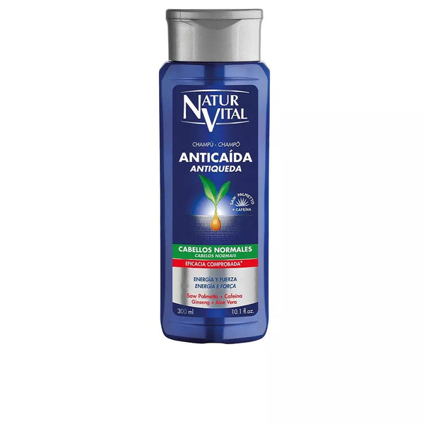 Anti-Haarausfall Shampoo Naturvital Champu Anticaida 300 ml Normales Haar