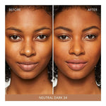 Basis für Puder-Makeup bareMinerals Matte Nº 24 Neutral dark Spf 15 6 g