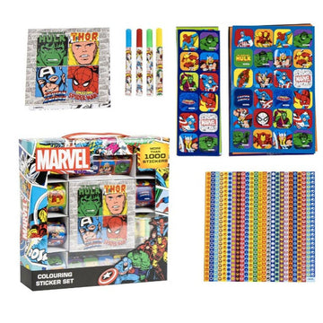 Aufkleber-Satz Marvel Bunt 41 x 58 x 3 cm