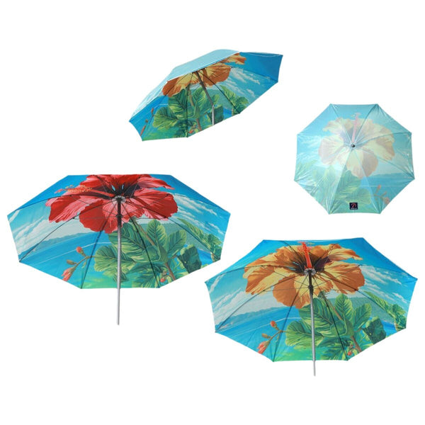 Sonnenschirm Ø 220 cm SPF50+ Blume