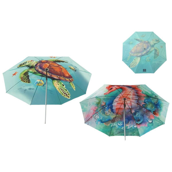 Sonnenschirm Ø 140 cm SPF50+ Marineblau