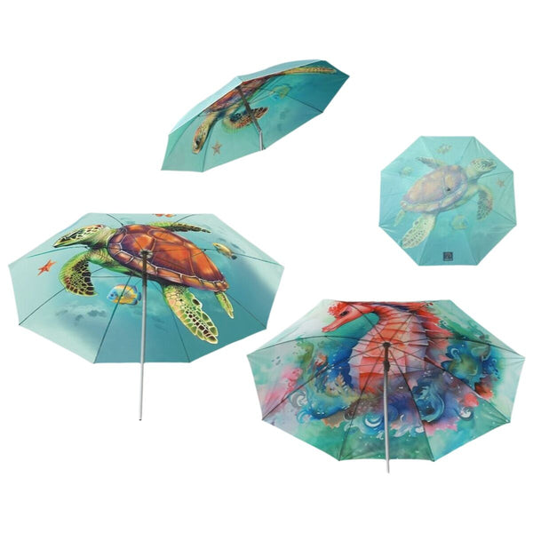 Sonnenschirm Ø 180 cm SPF50+ Marineblau