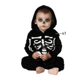 Verkleidung für Babys Skelett 6-12 Monate