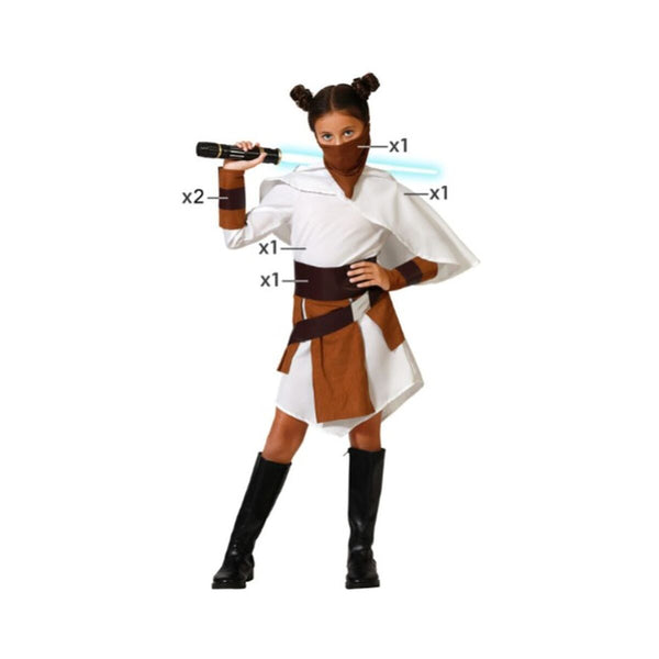 Verkleidung für Kinder Weiß 10-12 Jahre