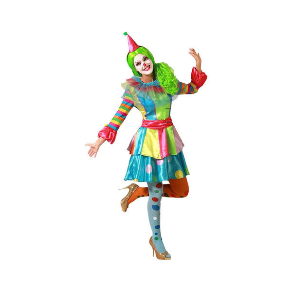 Verkleidung für Erwachsene Clownin XL