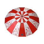 Sonnenschirm Rot Ø 240 cm SPF50+ Marineblau