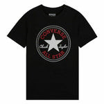 Kurzarm-T-Shirt Converse Schwarz 11-12 Jahre