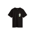 Kurzarm-T-Shirt für Kinder Vans Lil Reggie SS VN000JC4BLK1 Schwarz