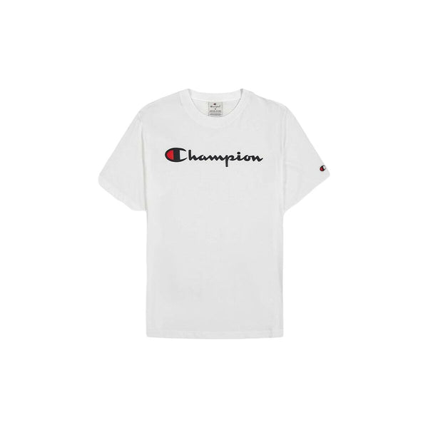 Herren Kurzarm-T-Shirt Champion CHAMPION SS TEE 220256 Weiß