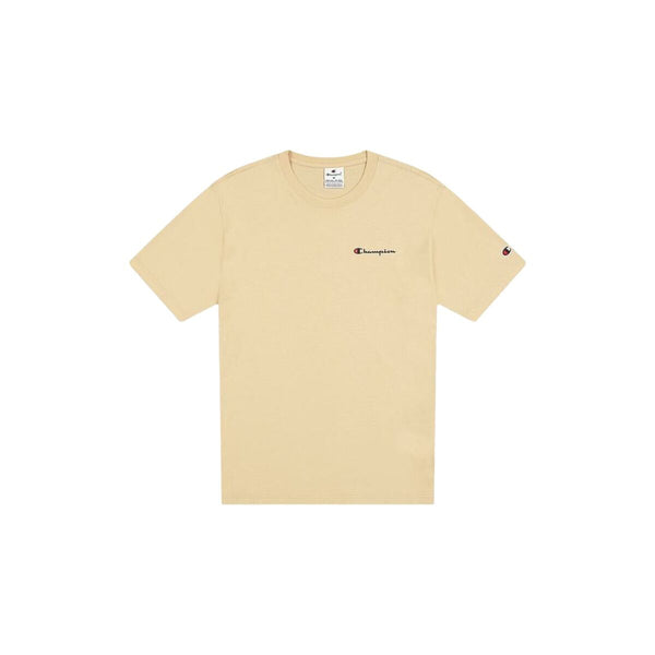 Herren Kurzarm-T-Shirt Champion CHAMPION SS TEE 220264 WKK Beige