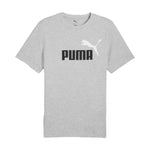 Herren Kurzarm-T-Shirt Puma ESS 2 COLOR No. 1 Logo Tee C/O 684708 04 Grau