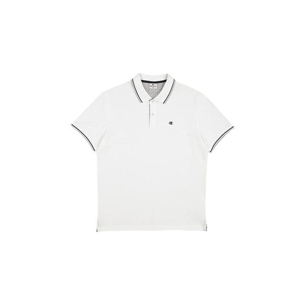 Herren Kurzarm-Poloshirt Champion CHAMPION POLO 220897 Weiß