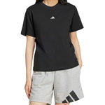 Damen Kurzarm-T-Shirt Adidas W SL SJ T JC5943 Schwarz