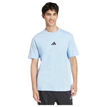Herren Kurzarm-T-Shirt Adidas M SL SJ T JF1101 Blau