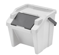 Recycling Papierkorb Tontarelli Moda Weiß Stapelbar 28 L