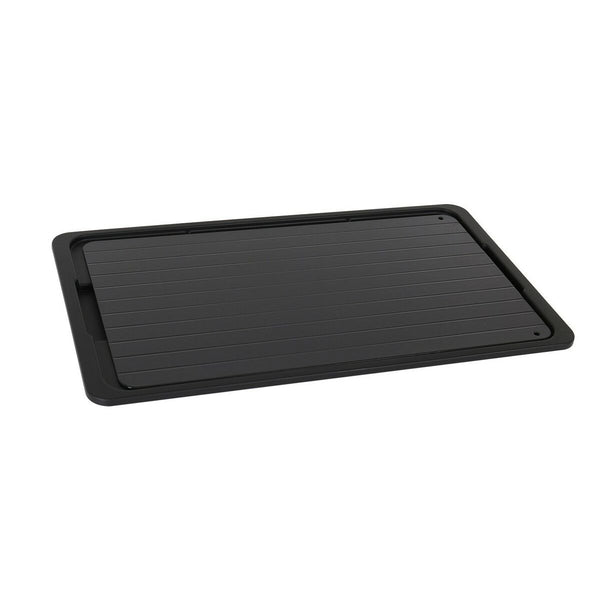 Schnelle Auftauplatte für Nahrungsmittel Percutti   Schwarz 39 x 23 cm Entfrostfunktion (2 Stück)