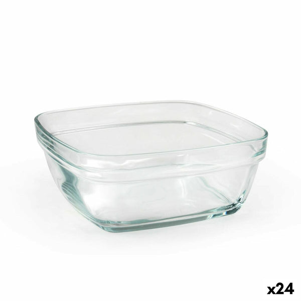 Salatschüssel Duralex Lys Stapelbar 1,15 L 17 x 17 x 7 cm (24 Stück)