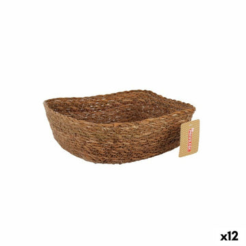 Mehrzweckkorb Privilege   korb karriert 22 x 22 x 8 cm (12 Stück)