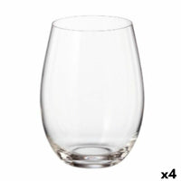 Gläserset Bohemia Crystal Clara 560 ml Kristall 6 Stücke (4 Stück)