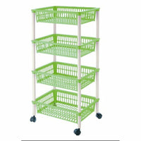 Gemüsewagen Tontarelli Mito 4 grün 40 x 29 x 18 cm (12 Stück)
