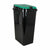 Recycling Papierkorb Tontarelli grün 45 L (6 Stück)