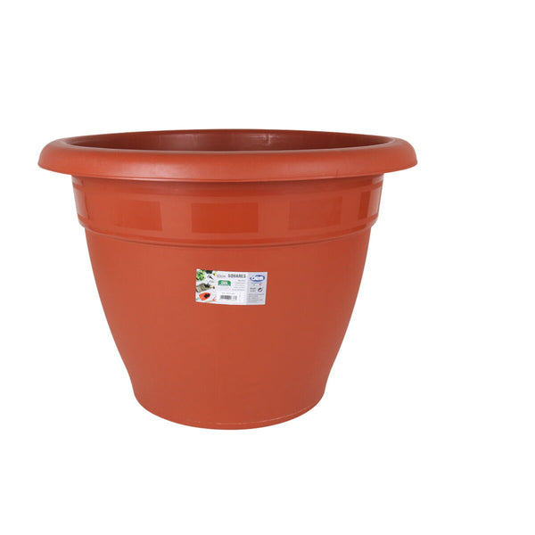 Blumentopf Dem Squares Kunststoff Braun Ø 60 cm (6 Stück)