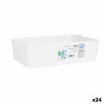 Schubladen-Organizer Dem Weiß 27 x 18 x 7,5 cm (24 Stück)
