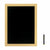 Tafel Securit Woody Teakholz An der Wand montiert natürlich 40 x 30 cm