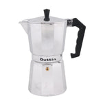 Italienische Kaffeemaschine Quttin 9 Tassen (6 Stück)