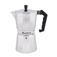 Italienische Kaffeemaschine Quttin 9 Tassen (6 Stück)
