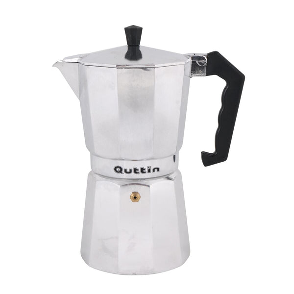 Italienische Kaffeemaschine Quttin 9 Tassen (6 Stück)
