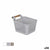 Mehrzweckkorb Confortime Holz Kunststoff 13 x 11 x 8 cm Mit Griffen (36 Stück)