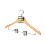 Aufhänger-Set Confortime Braun Klammern Holz 2 Stücke (24 Stück)