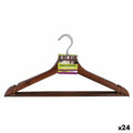 Aufhänger-Set Confortime Braun Holz 3 Stücke (24 Stück)