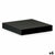 Regale Confortime Schwarz Holz MDF 23,5 x 23,5 x 3,8 cm (6 Stück)