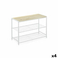 Regal Confortime 3 Regale Metall 60 x 30 x 43 cm (4 Stück)