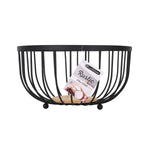 Obstschale Confortime Rustic Schwarz 25 x 25 x 13 cm 390 cm (12 Stück)