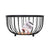 Obstschale Confortime Rustic Schwarz 25 x 25 x 13 cm 390 cm (12 Stück)