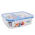 Lunchbox hermetisch Quttin 2 Fächer rechteckig 1,4 L (6 Stück)