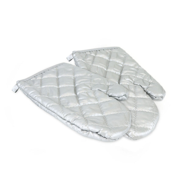 Backofenhandschuh Quttin Silberfarben 25 x 16 x 24 cm Satz 2 Stücke (24 Stück)