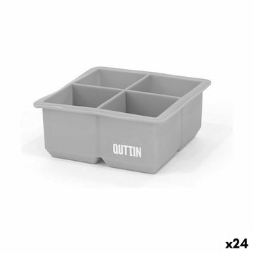 Eiswürfelform Quttin Flexibel Silikon 10,5 x 10,5 x 5 cm (24 Stück)