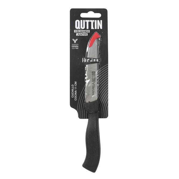 Küchenmesser Quttin Kasual Schwarz Silberfarben 22 x 2 x 1,5 cm Mehrzweck (48 Stück)