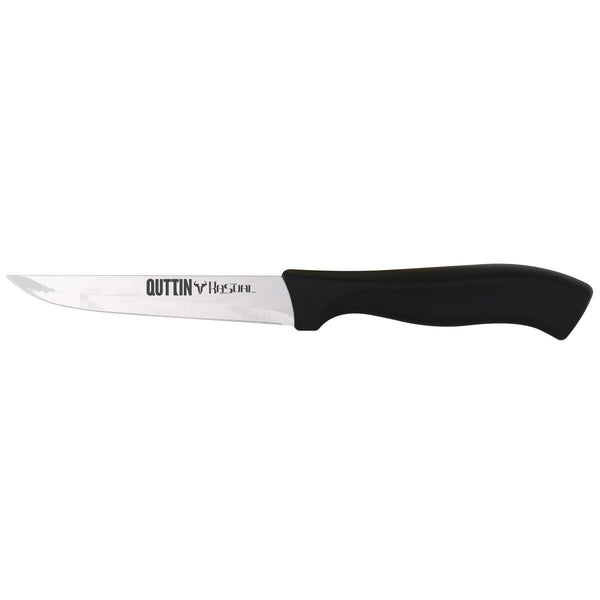 Küchenmesser Quttin Kasual Schwarz Silberfarben 22 x 2 x 1,5 cm Mehrzweck (48 Stück)