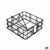 Serviettenring Confortime Metall 18 x 18 x 6,5 cm (12 Stück)