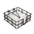 Serviettenring Confortime Metall 18 x 18 x 6,5 cm (12 Stück)