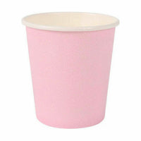 Gläserset Algon Einwegartikel Pappe Rosa 20 Stücke 120 ml (24 Stück)