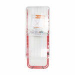 Faltbarer Wäscheständer Supernet Weiß Rot 127 x 50 x 2 cm (6 Stück)