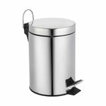 Mülleimer mit Pedal Confortime Silberfarben 3 L (6 Stück)