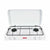 Gaskocher Algon mit Deckel Weiß 4400 W 55 x 7 x 32 cm (2 Stück)